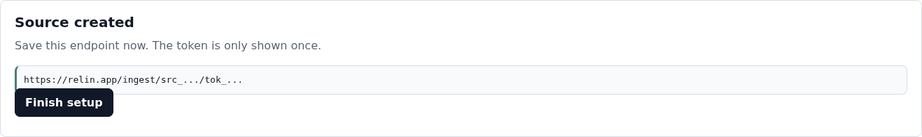 Relin source created panel for Custom